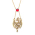 Game of Thrones House of the Dragon 3 Dragon Pendant With Gem Necklace