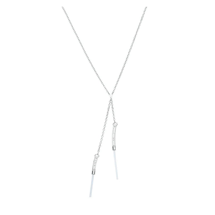 Star Wars Ahsoka Tano Double Drop Lightsaber Necklace