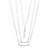 Star Wars Ashoka 3D Layered Lightsaber Necklace