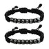 Marvel Black Panther Wakanda Forever 2-Piece Cord Pull Bracelet Set
