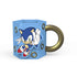 Sonic The Hedgehog Rings 16oz Sculpted Ceramic Mug