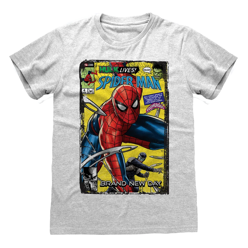 SPIDER-MAN BND HULK LIVES T-SHIRT