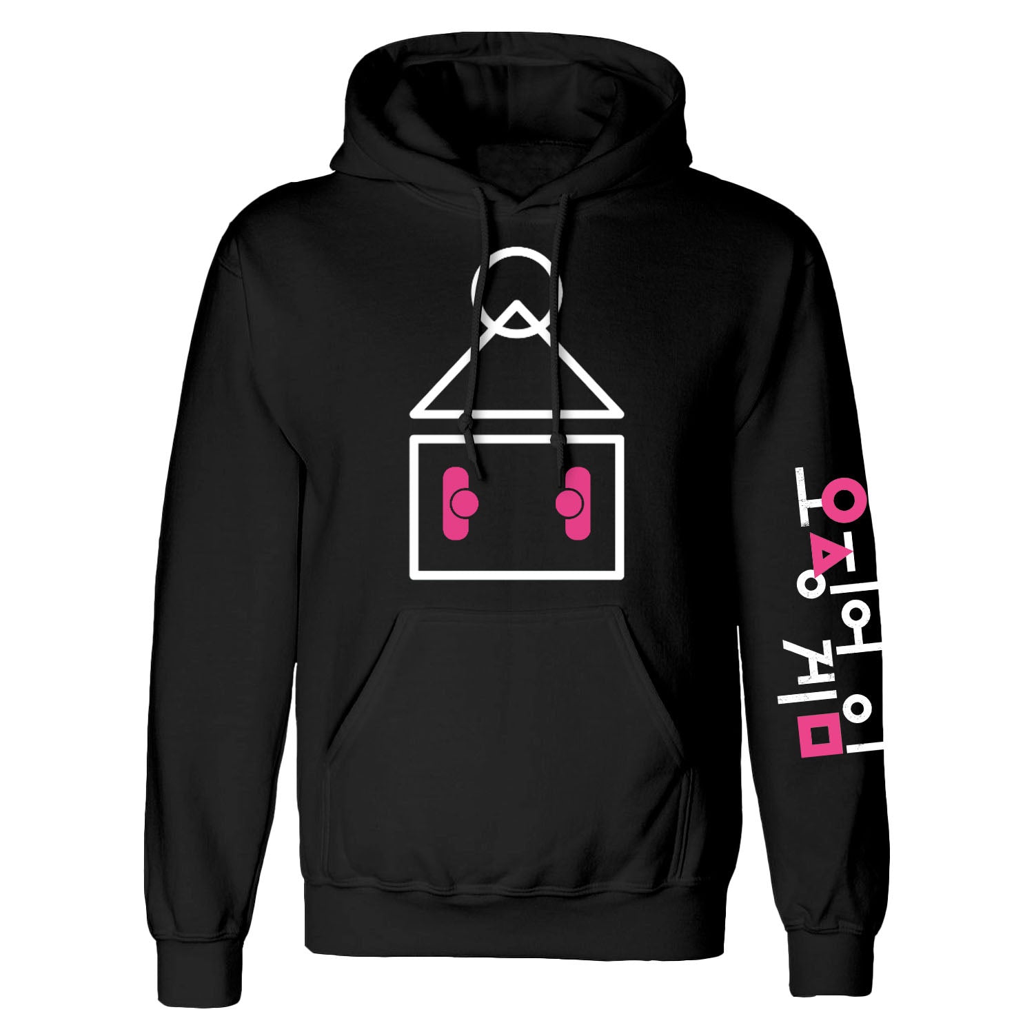 Squid Game Symbol And Logo Pullover Hoodie