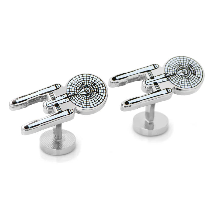 Enterprise Blue Print Cufflinks