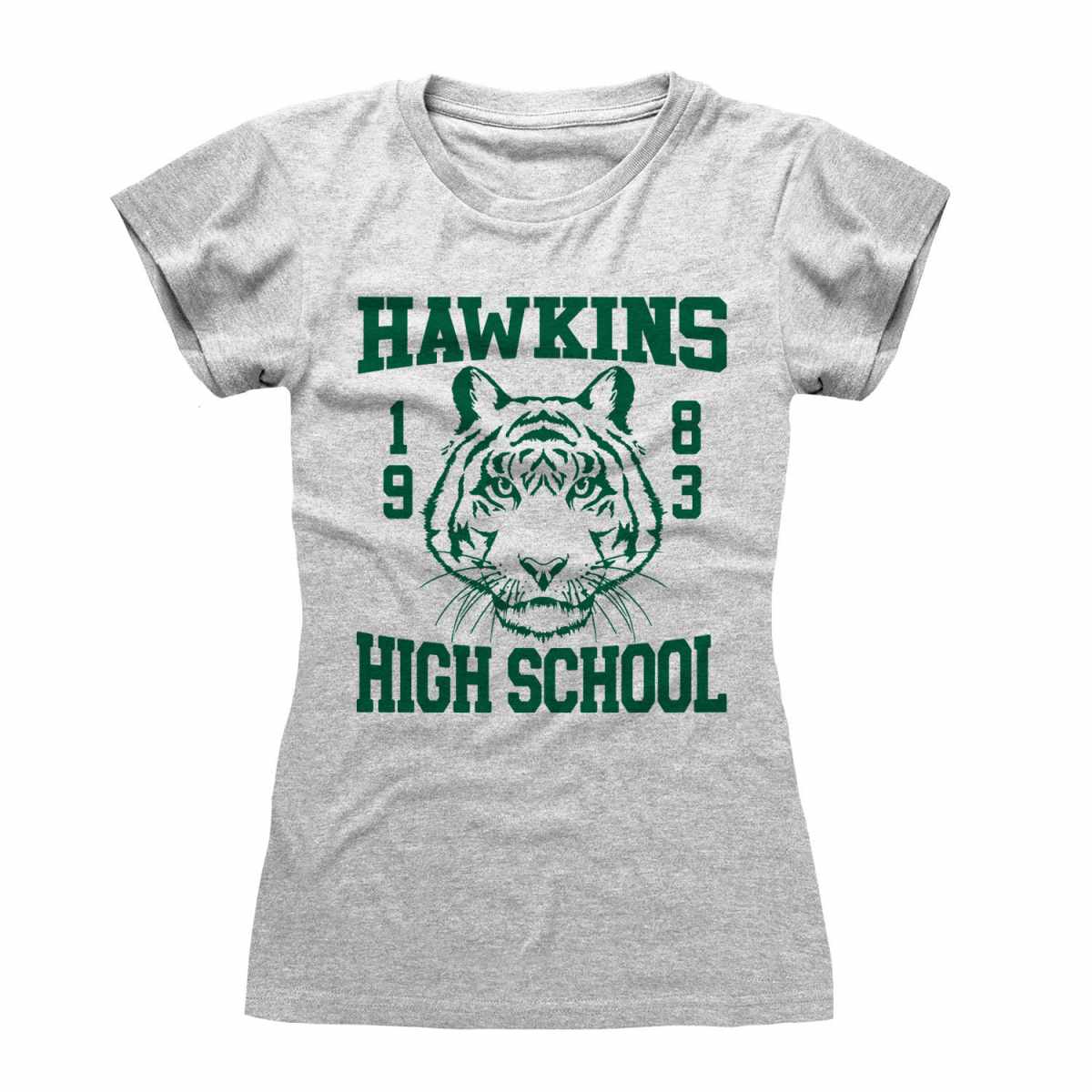 Stranger Things Hawkins High School Fitted T-Shirt