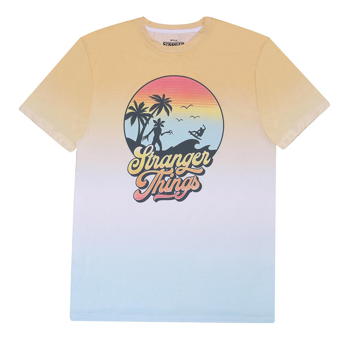 Stranger Things Sunset Circle T-Shirt