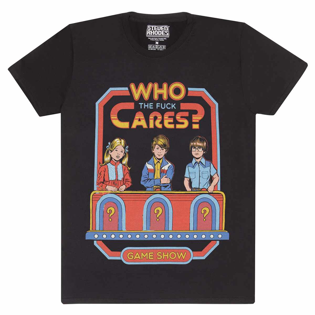 Steven Rhodes Who Cares T-Shirt