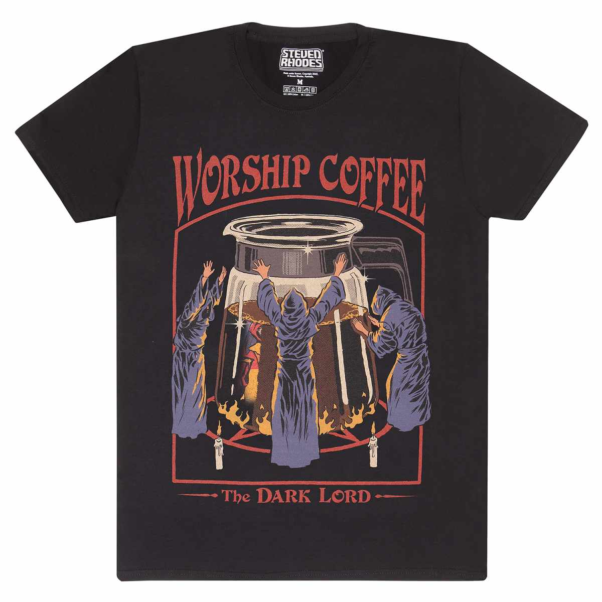 Steven Rhodes Worship Coffee T-Shirt