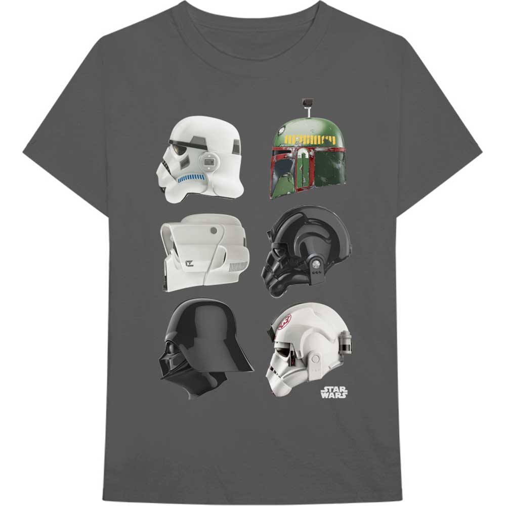 STAR WARS HELMET PROFILES T-SHIRT