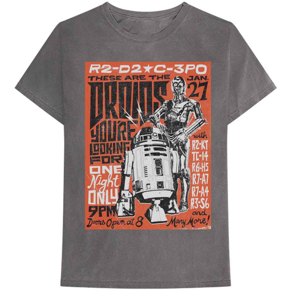 STAR WARS DROIDS ROCK T-SHIRT