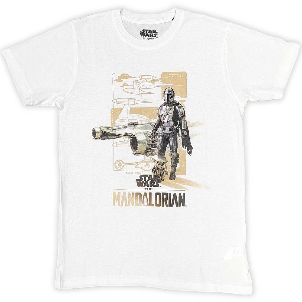 STAR WARS THE MANDALORIAN DIN & GROGU T-SHIRT