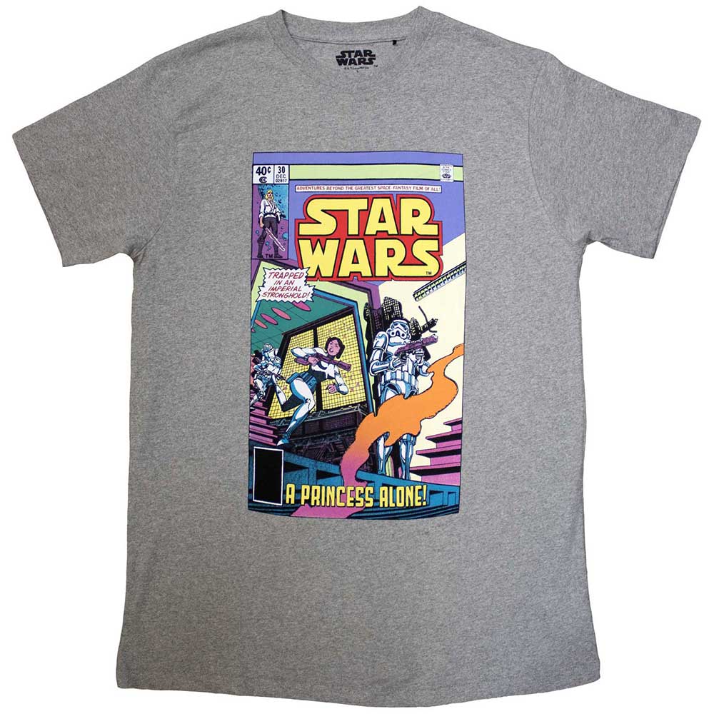 STAR WARS A PRINCESS ALONE COMIC COVER T-SHIRT