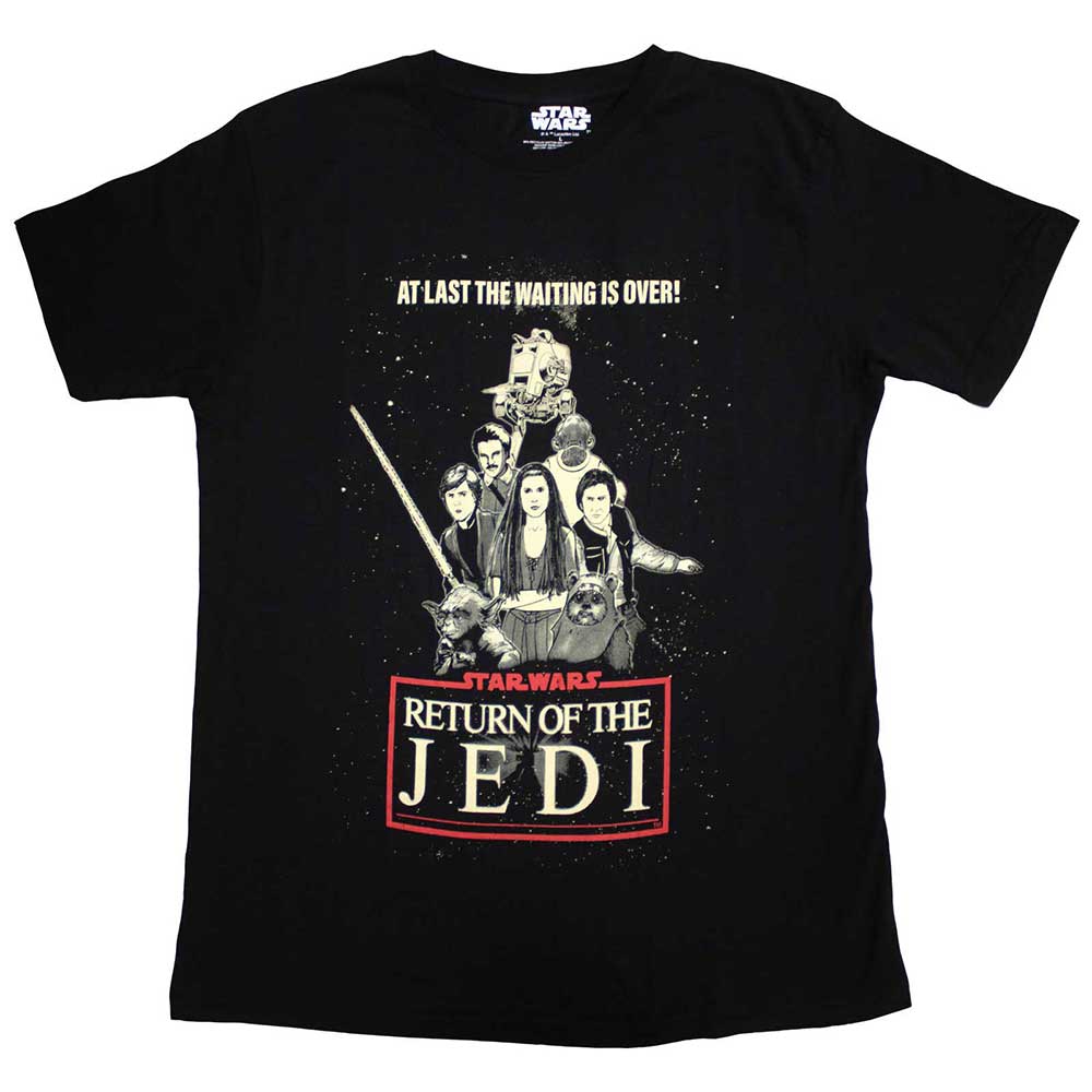 STAR WARS RETURN OF THE JEDI WAITING IS OVER T-SHIRT