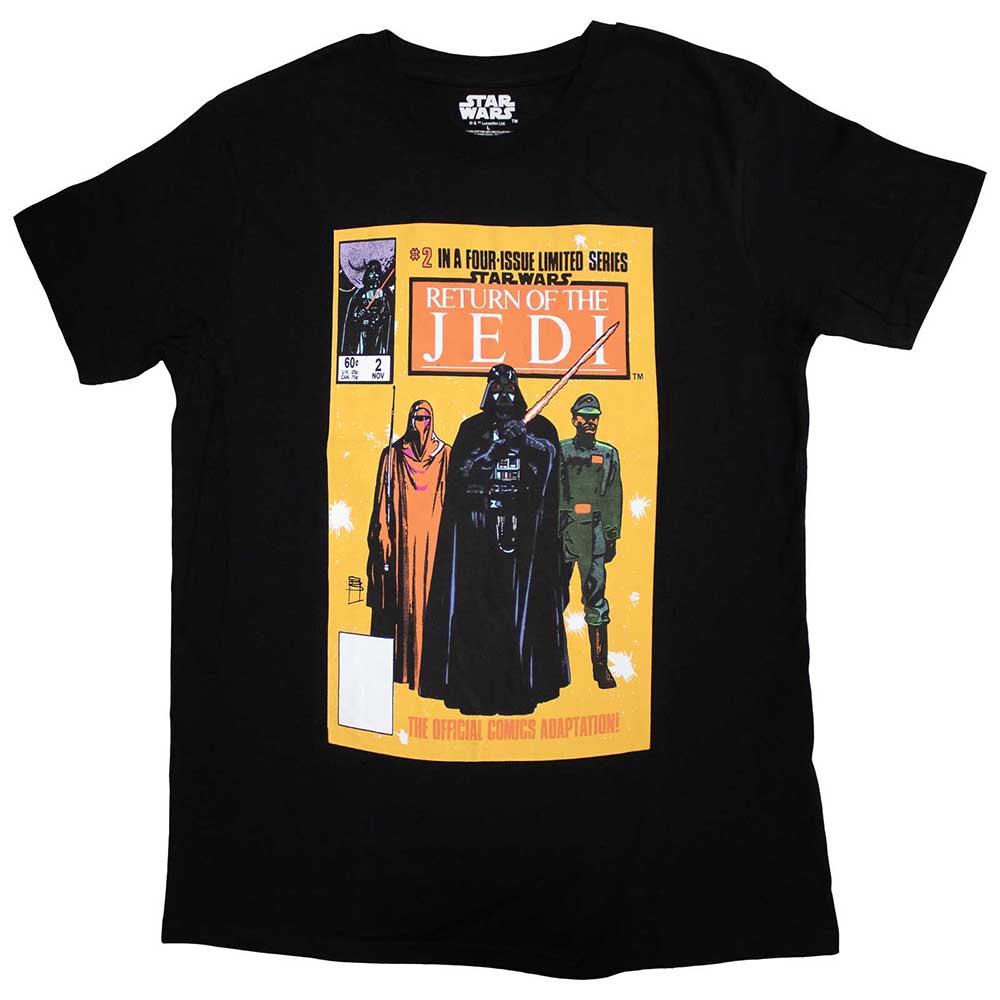STAR WARS RETURN OF THE JEDI COMIC COVER T-SHIRT
