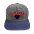 DC Comics Superman Collegiate Text Baseball Cap