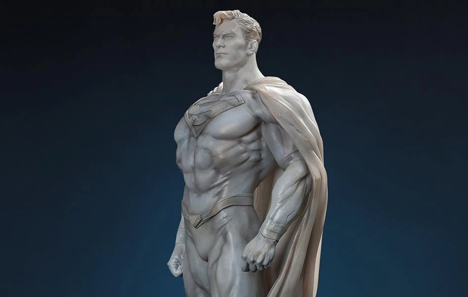 SUPERMAN MUSEUM LINE 1/4 SCALE STATUE