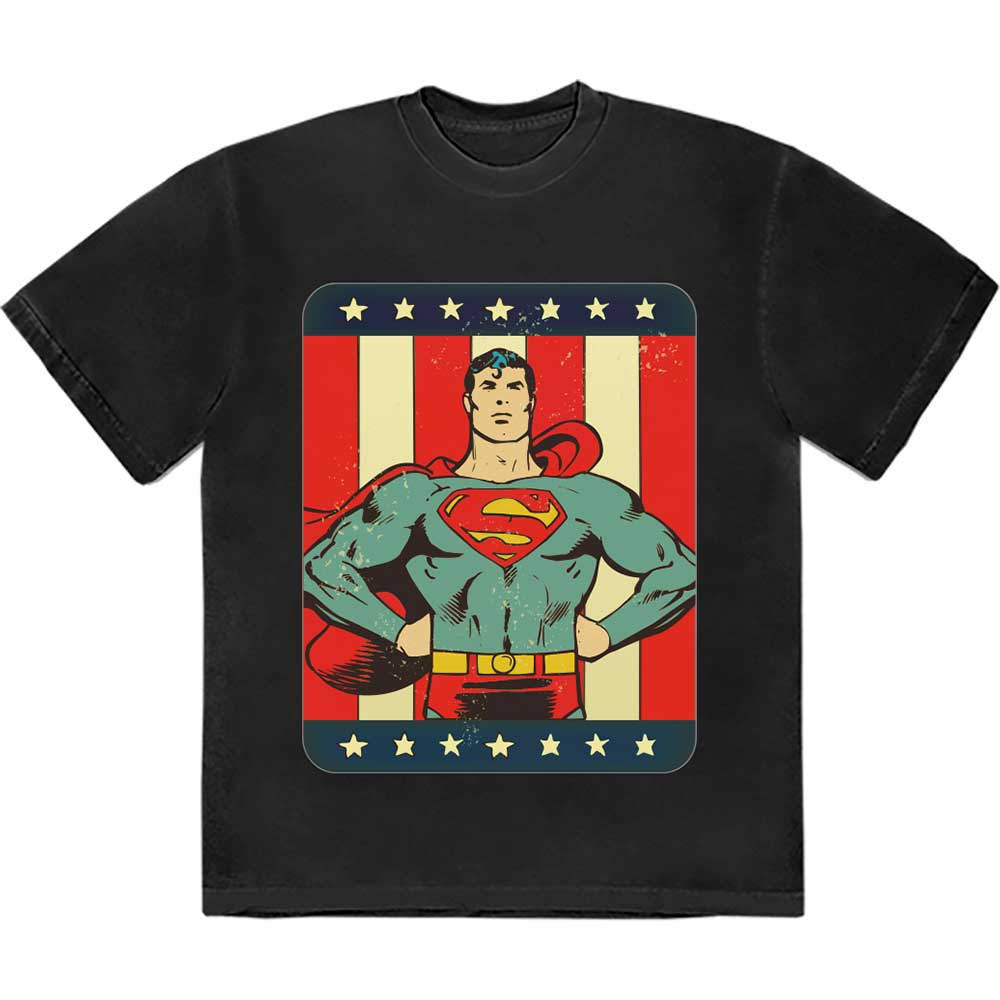 DC COMICS SUPERMAN STRIPES T-SHIRT