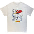 DC Comics Superman Krypto Cape White T-Shirt