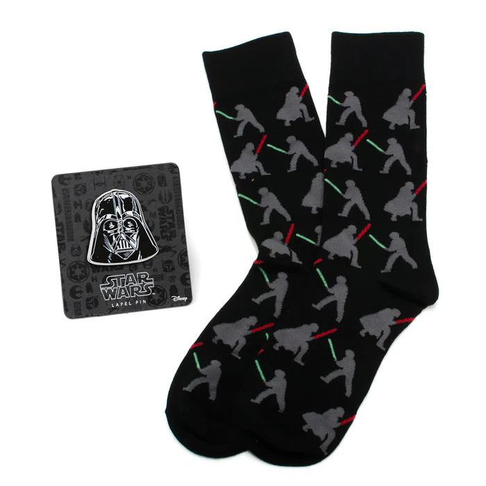 Darth Vader Luke Lightsaber Battle Black Gift Set