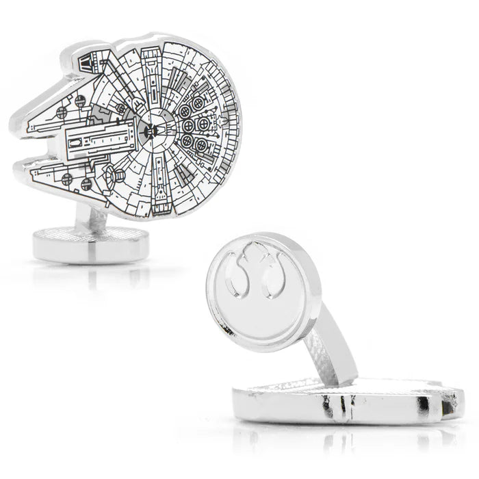 Millennium Falcon Blueprint Cufflinks