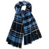 Mandalorian Blue Tartan Scarf