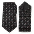 Vader v Luke Battle Lightsaber Black Mens Tie