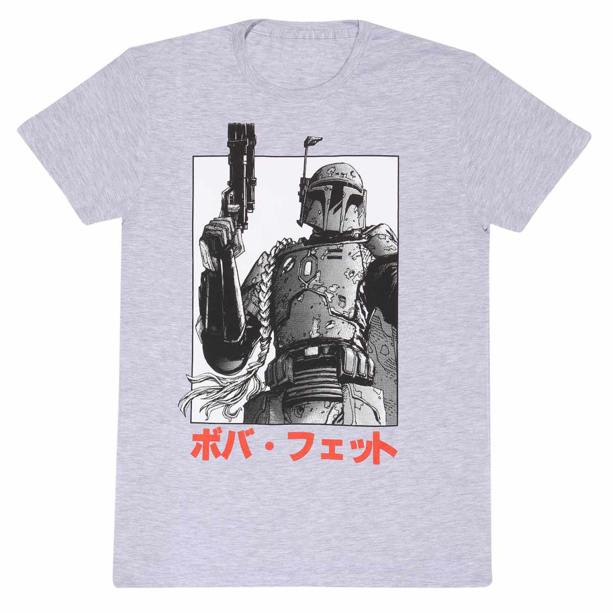 Star Wars Boba Fett Katakana T-Shirt