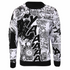 Star Wars Manga Panels Black Knitted Sweatshirt