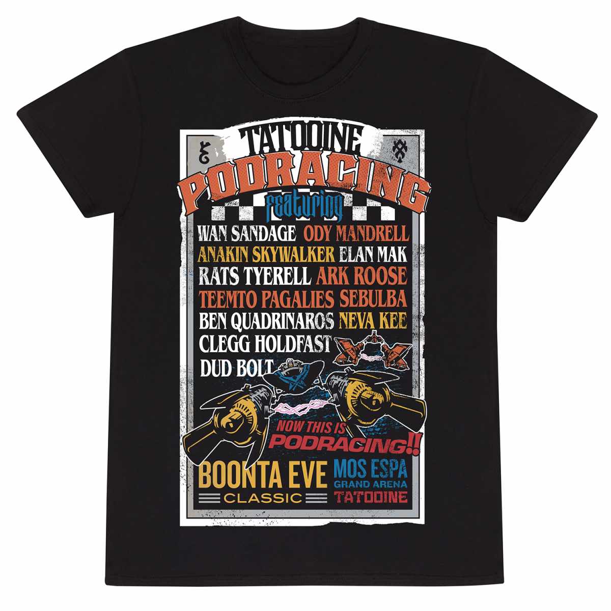Star Wars Classic Podracing T-Shirt