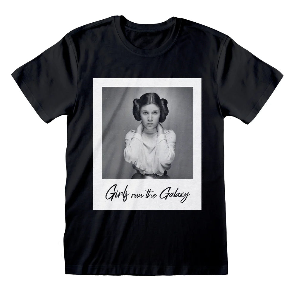 STAR WARS LEIA GIRLS RUN THE GALAXY T-SHIRT
