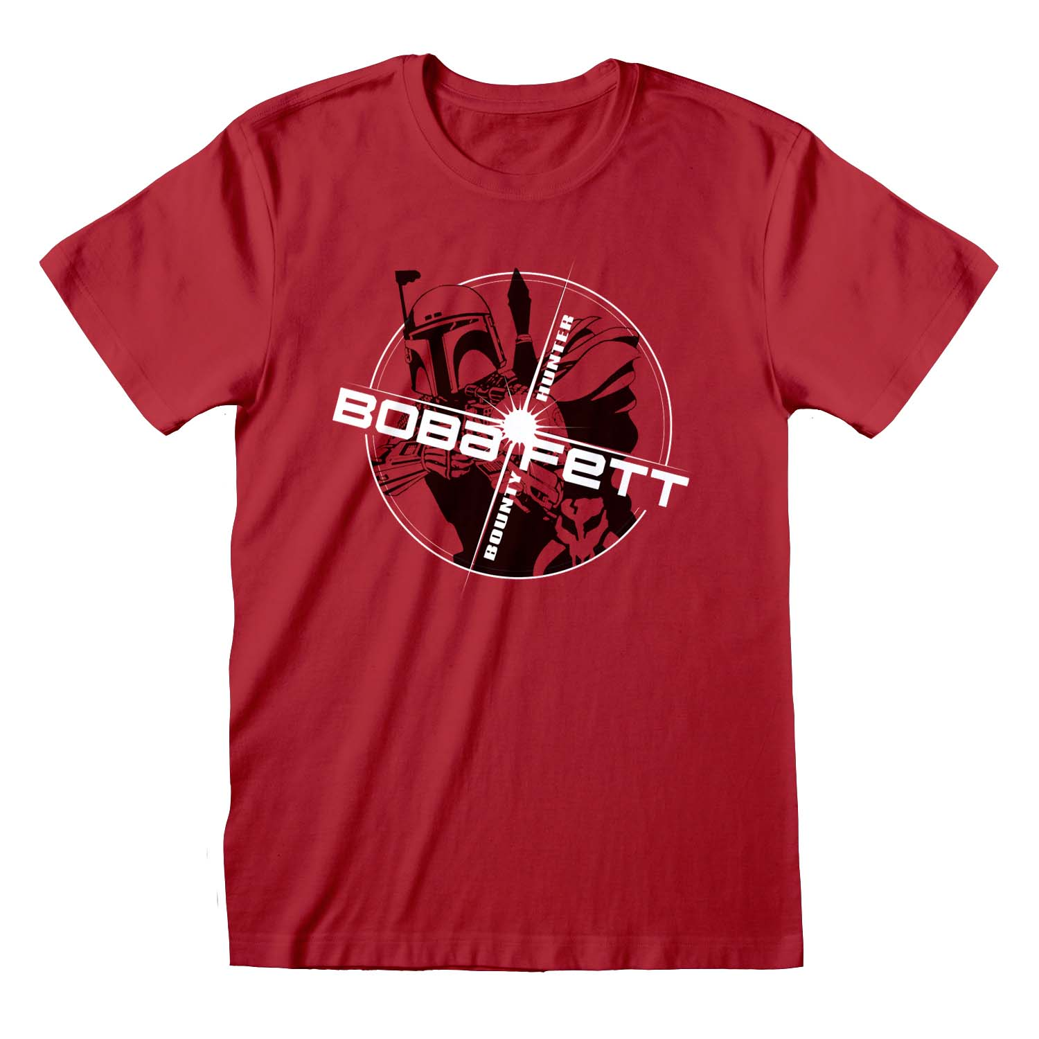Star Wars Boba Circle Star T-Shirt