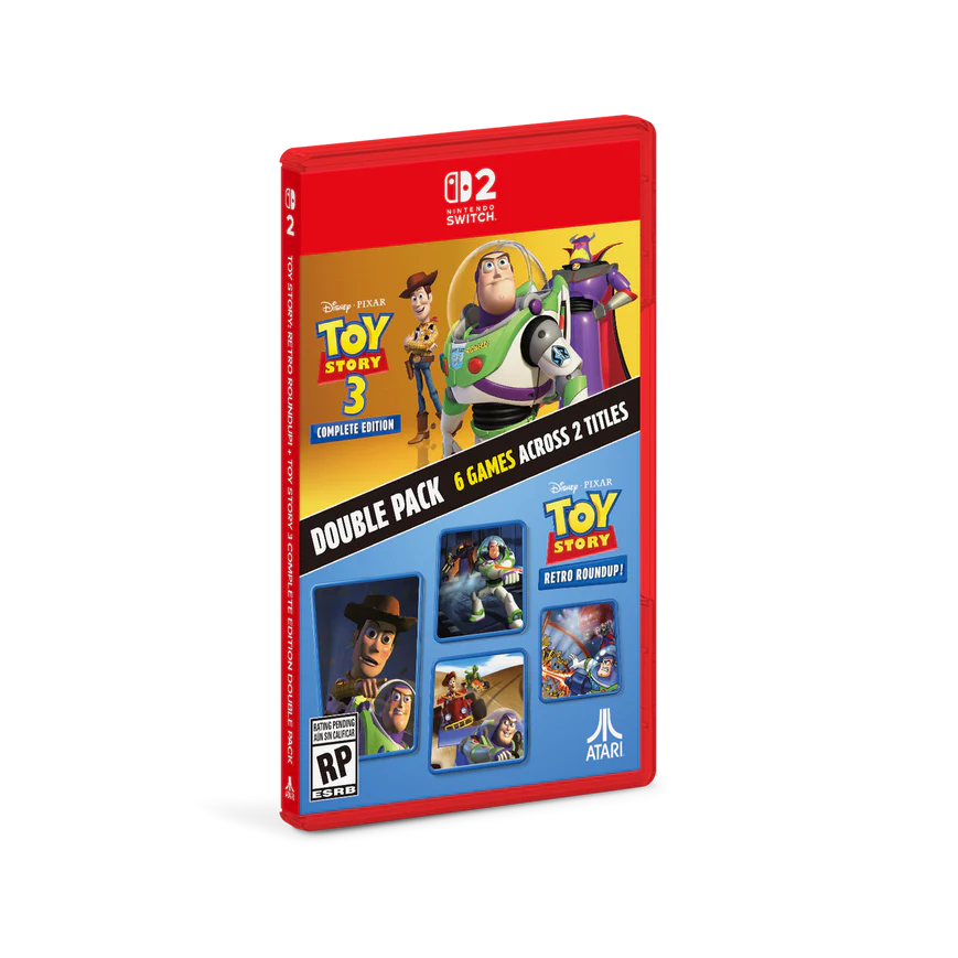 Toy Story: Retro Roundup! and Toy Story 3 Complete Edition Nintendo Switch 2