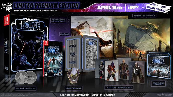 STAR WARS: The Force Unleashed Premium Edition Nintendo Switch