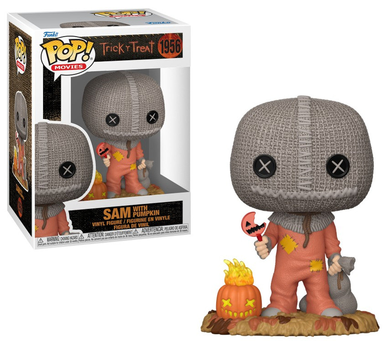Pop! Horror Movies Sam w/Pumpkin Trick 'R Treat