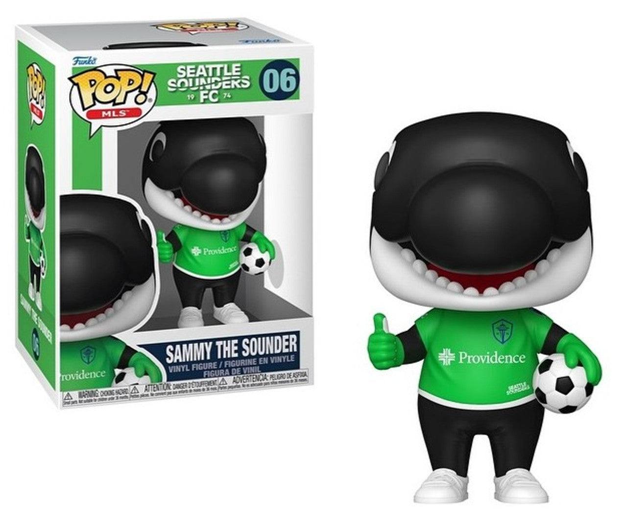 Pop! Mascot Sammy the Sounder Seattle Sounders MLS