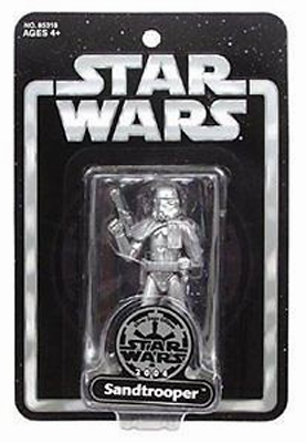 Star Wars Silver Santrooper 2004 Exclusive Action Figure