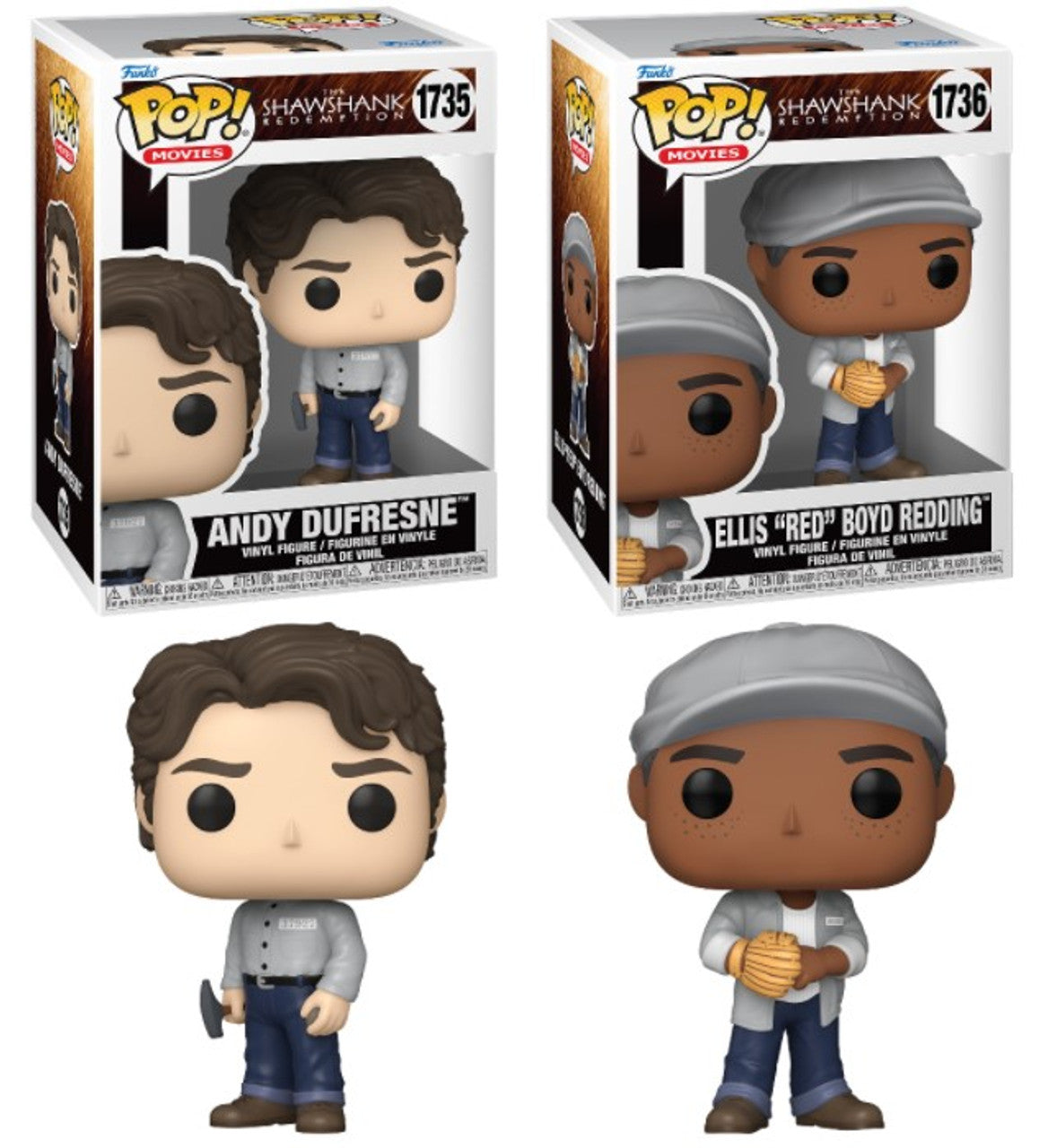 Pop! Movies Complete Set 2 The Shawshank Redemption