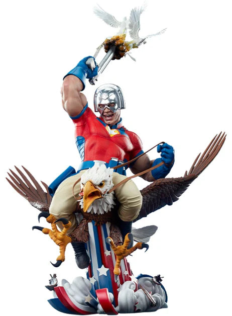 Sideshow Collectibles Peacemaker Eat Peace Statue