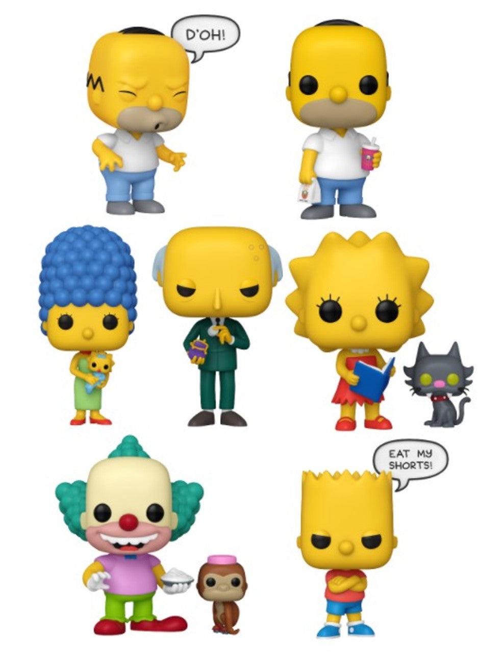 Pop! Complete Set 7 The Simpsons