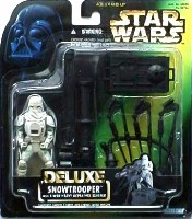 Star Wars Deluxe Snowtrooper Assist Power of the Force 1996