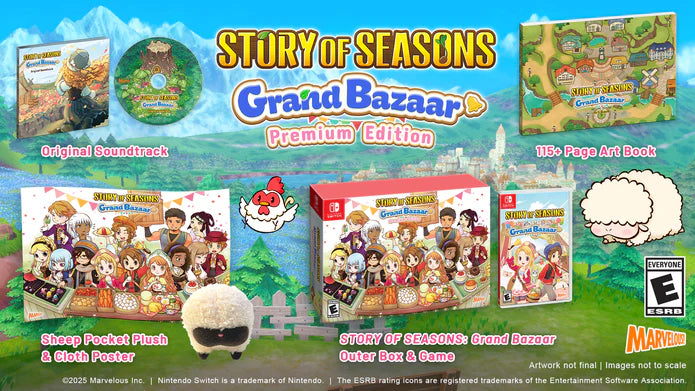 STORY OF SEASONS: Grand Bazaar Premium Edition Nintendo Switch