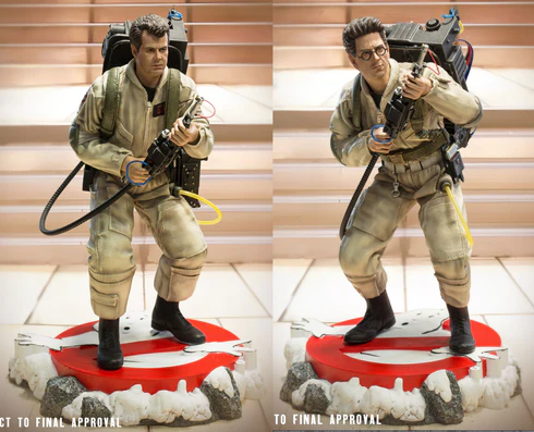 Ghostbusters Egon Spengler & Ray Stantz Resin 1/8 Statue Twin Pack
