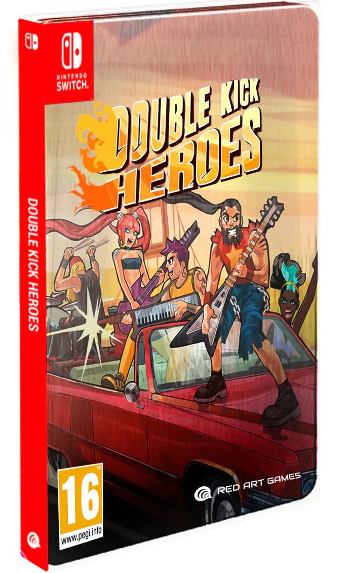 DOUBLE KICK HEROES [STEEL BOOK] Nintendo Switch