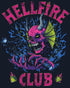 Stranger Things Hellfire Club Splash DND Demon Retro Neon Official Men's T-Shirt