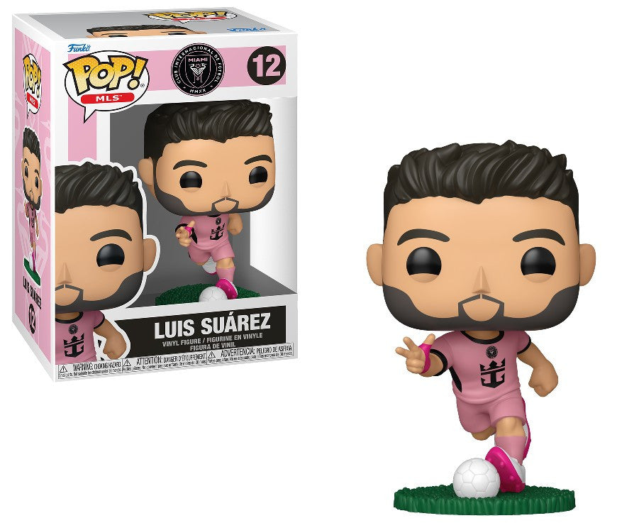 Pop! MLS Soccer Luis Suarez Inter Miami Pink Jersey