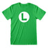 Nintendo Super Mario Luigi Badge T-Shirt