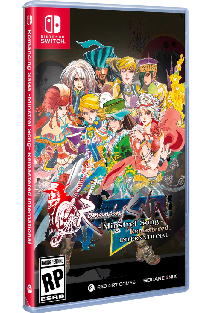 Romancing SaGa -Minstrel Song- Remastered International [Standard Edition] Nintendo Switch