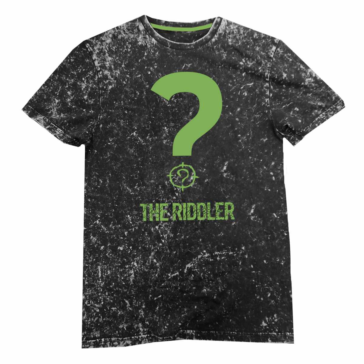 DC The Batman-The Riddler Paint Splatter T-Shirt