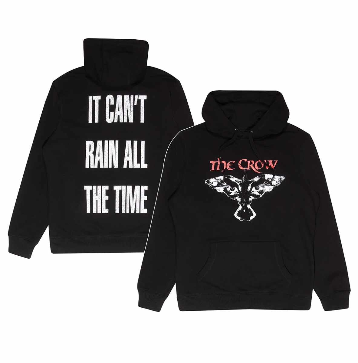 The Crow Rain All The Time Pullover Hoodie