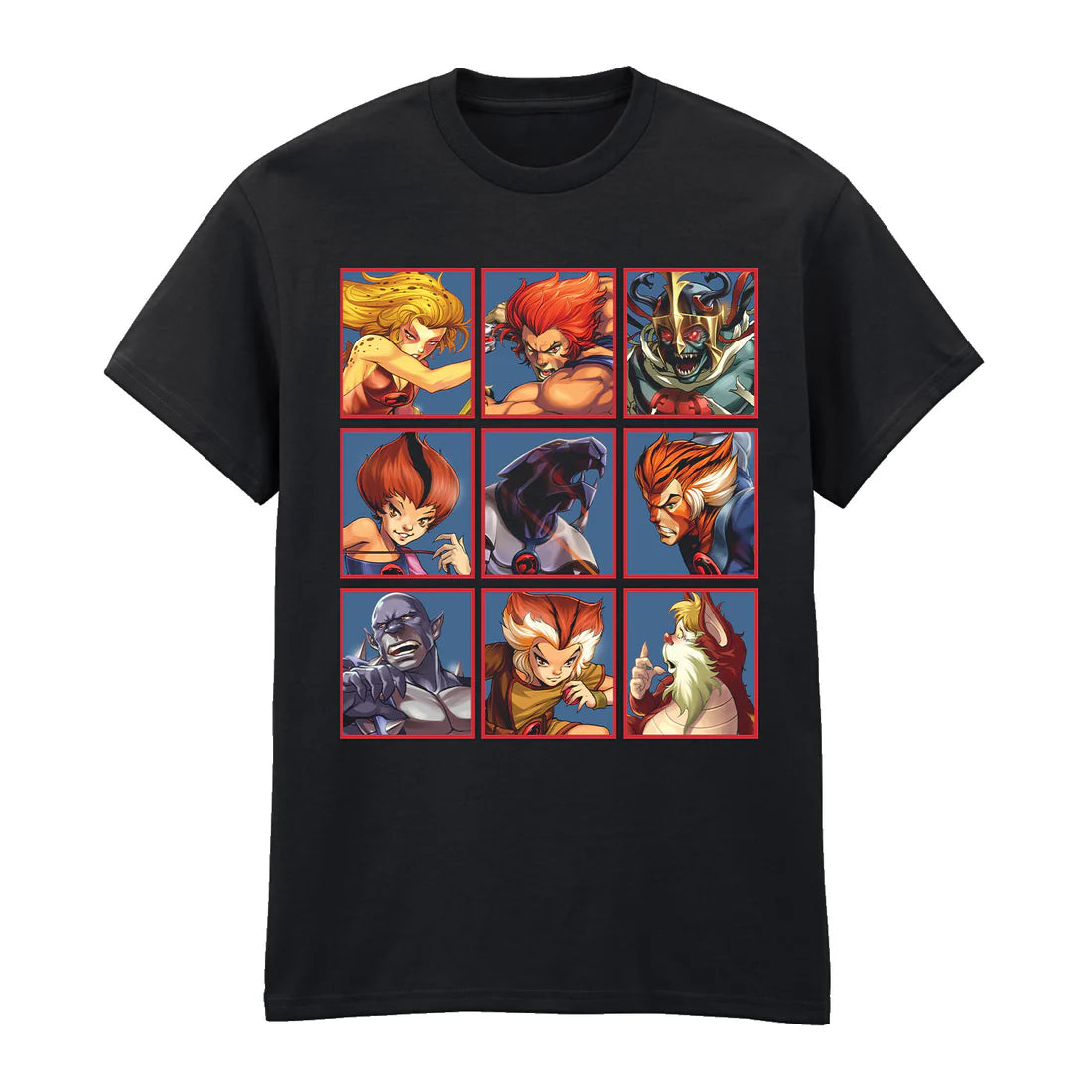 THUNDERCATS SQUARES T-SHIRT